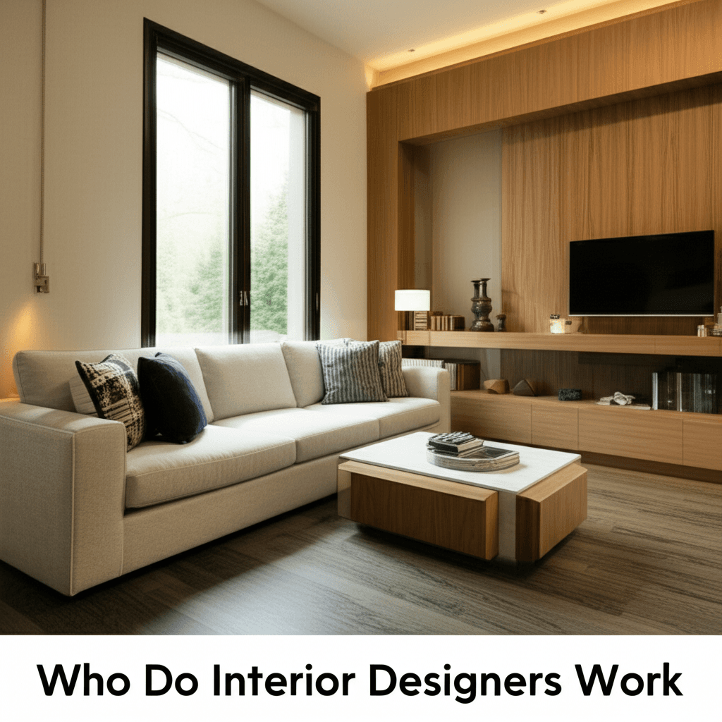 Who Do Interior Designers Work With?