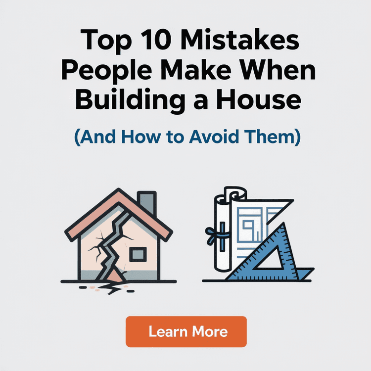 Top 10 Mistakes People Make When Building a House (And How to Avoid Them)